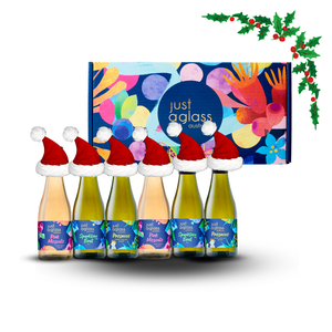
                  
                    Load image into Gallery viewer, CHRISTMAS  Just a Glass Australia – Just Sparkles Curated Piccolo Wine Tasting Box
                  
                