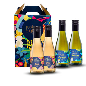 
                  
                    Load image into Gallery viewer, Piccolo Picnic 4x Bottle Pack King Valley Rose, King Valley Prosecco - Just a Glass Australia
                  
                