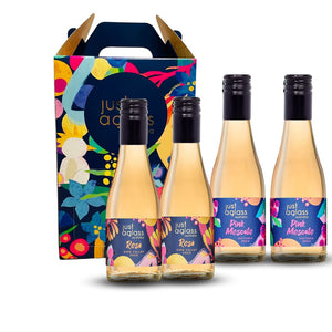 
                  
                    Load image into Gallery viewer, Piccolo Picnic 4x Bottle Pack King Valley Rose, Pink Moscato - Just a Glass Australia
                  
                