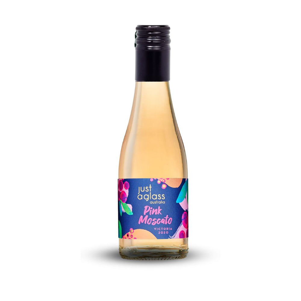 Just a Glass Pink Moscato - 200ml Piccolo - Just a Glass Australia